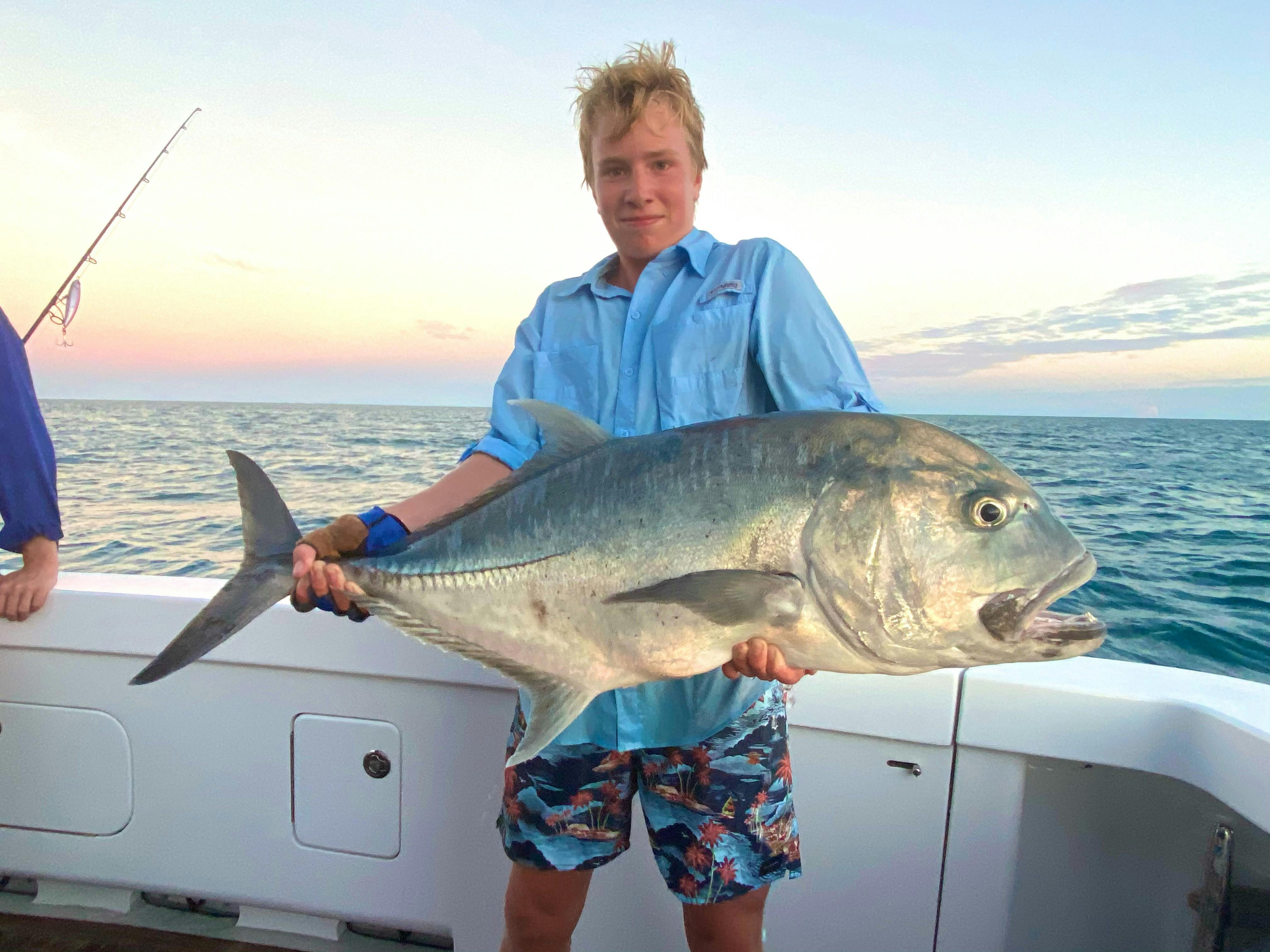 Giant Trevally fishing charters