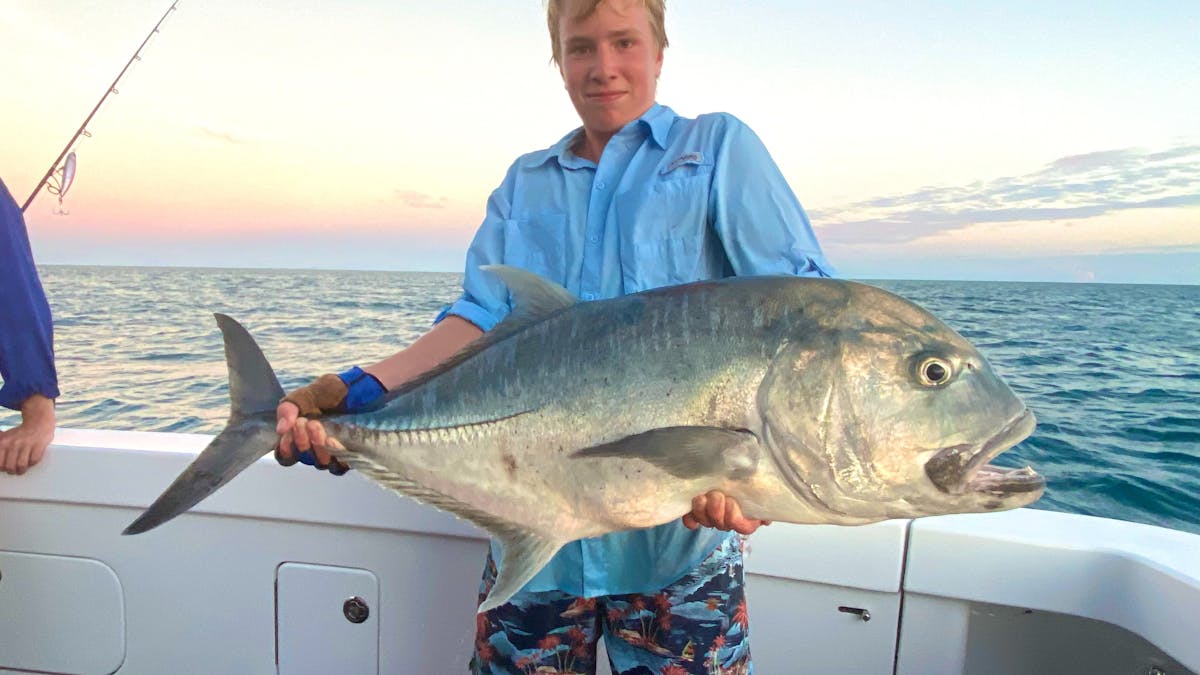 Giant Trevally fishing charters
