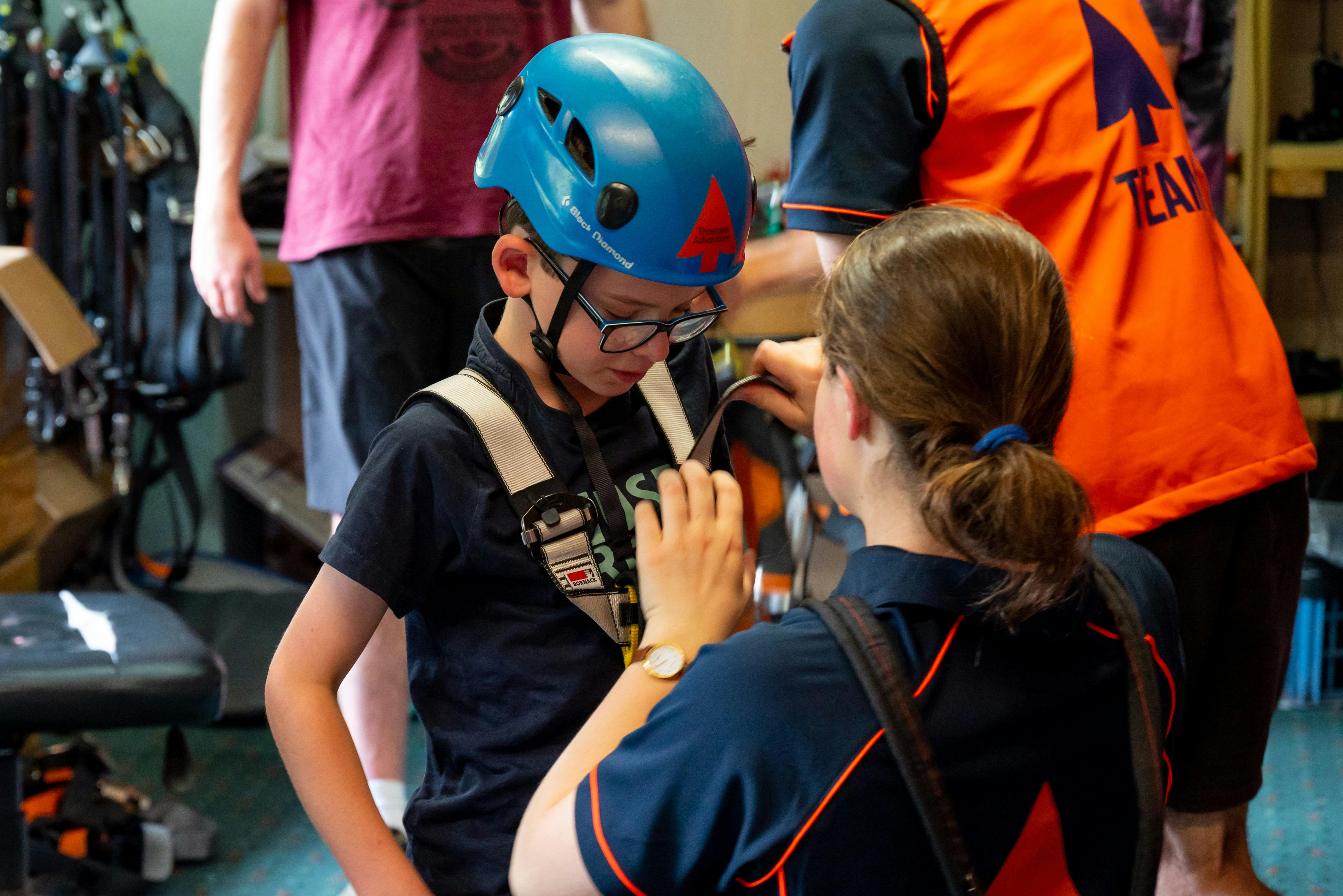 Treetops Hollybank High Ropes Course Family Fun