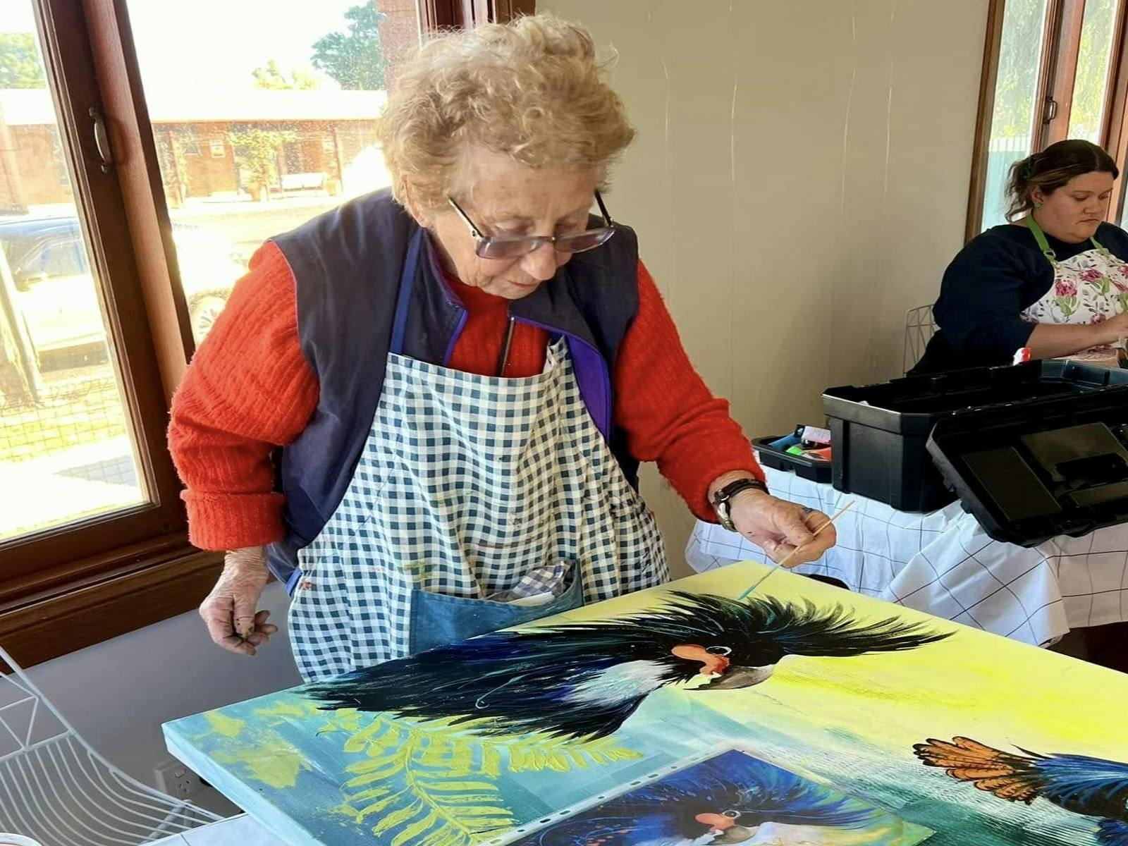 Adult Art workshops and lessons at the Retreat Cunnamulla