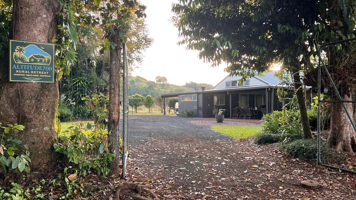 Surrounded by mature trees & open paddocks & looking out to expansive valley and mountain views