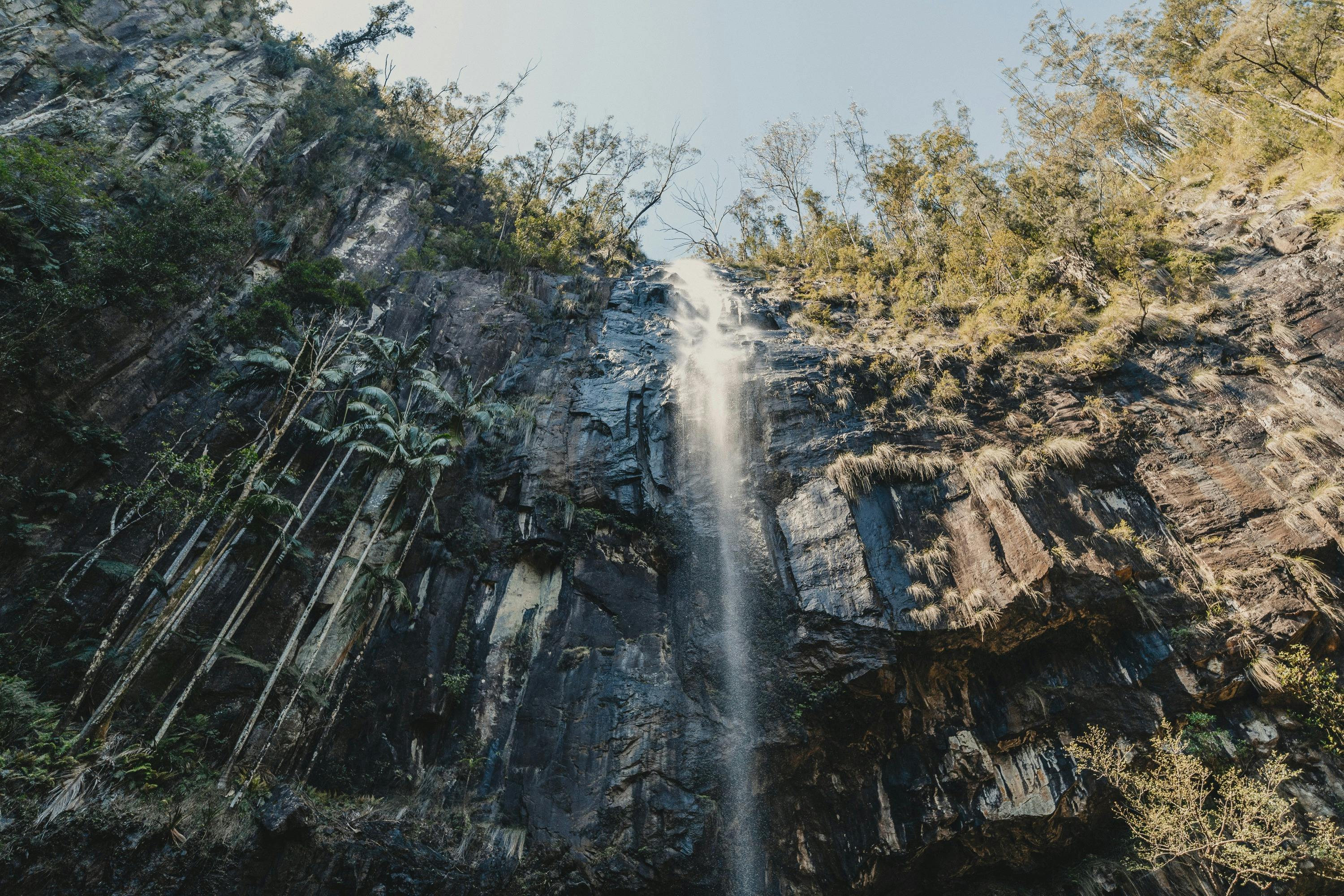 Protesters Falls