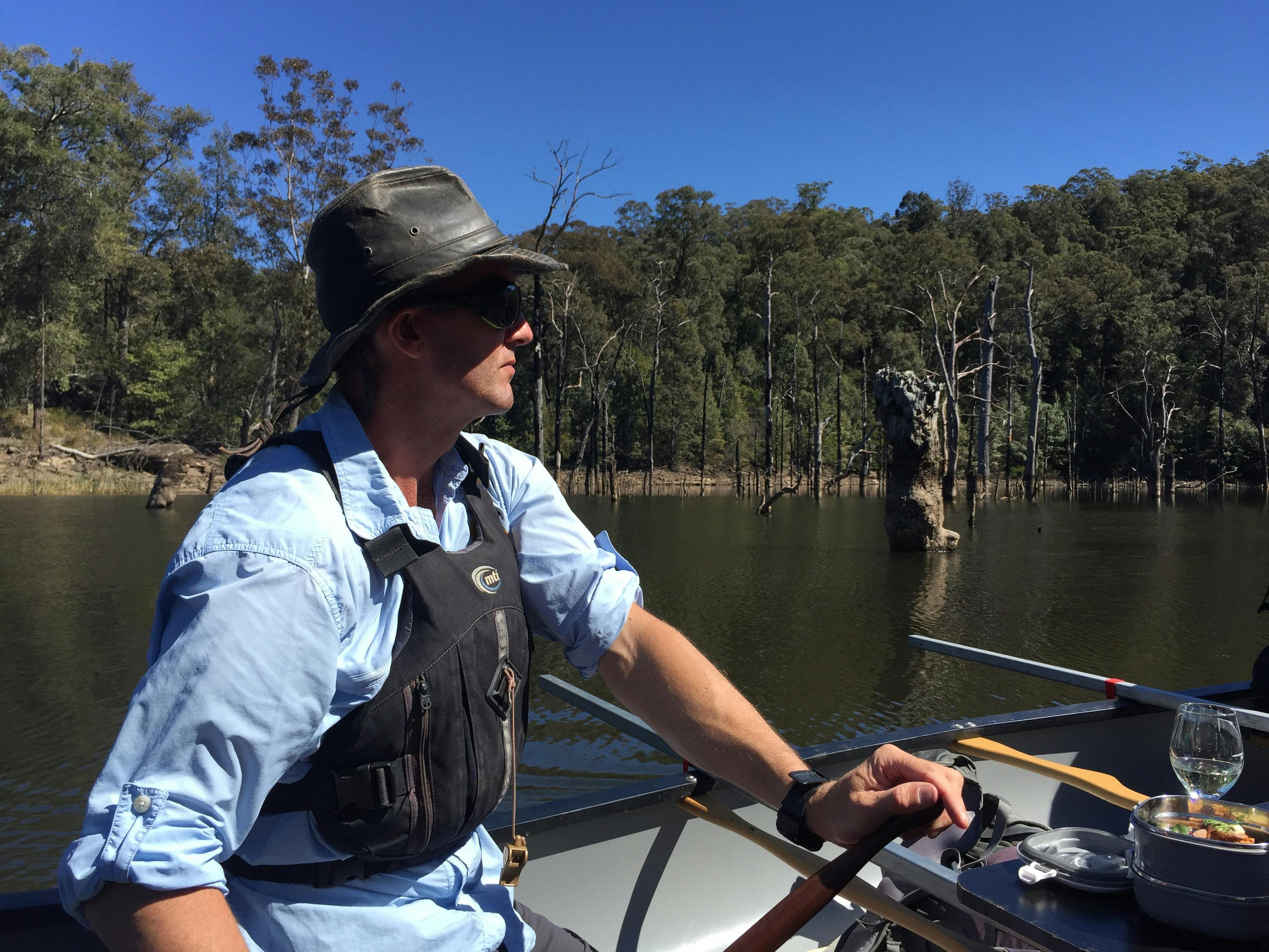 Guide in Canoe