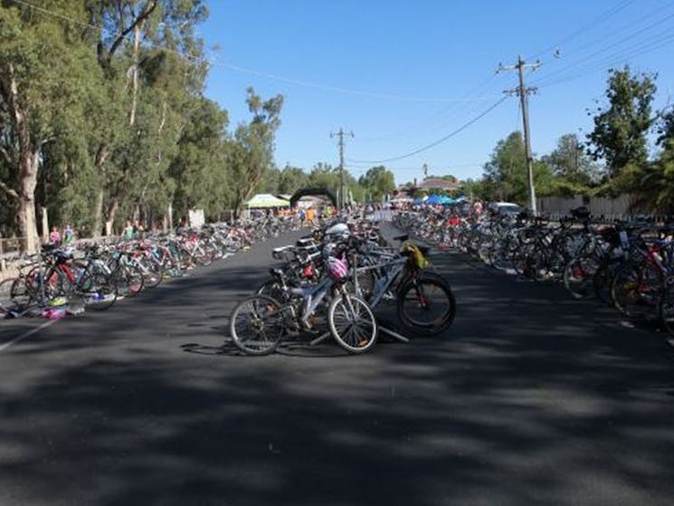 Bikes are ready to go!