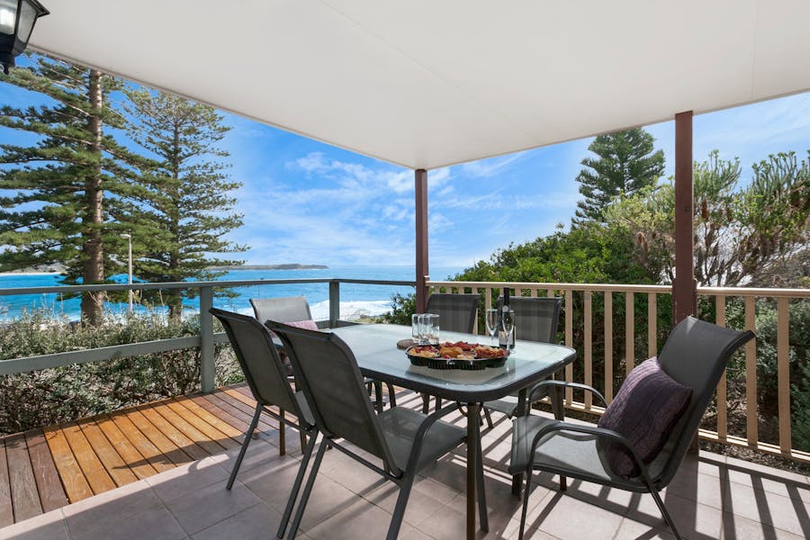 Private balcony, ocean views