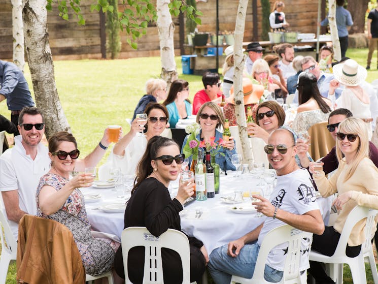 Long Lunch at Piccolo Family Farm