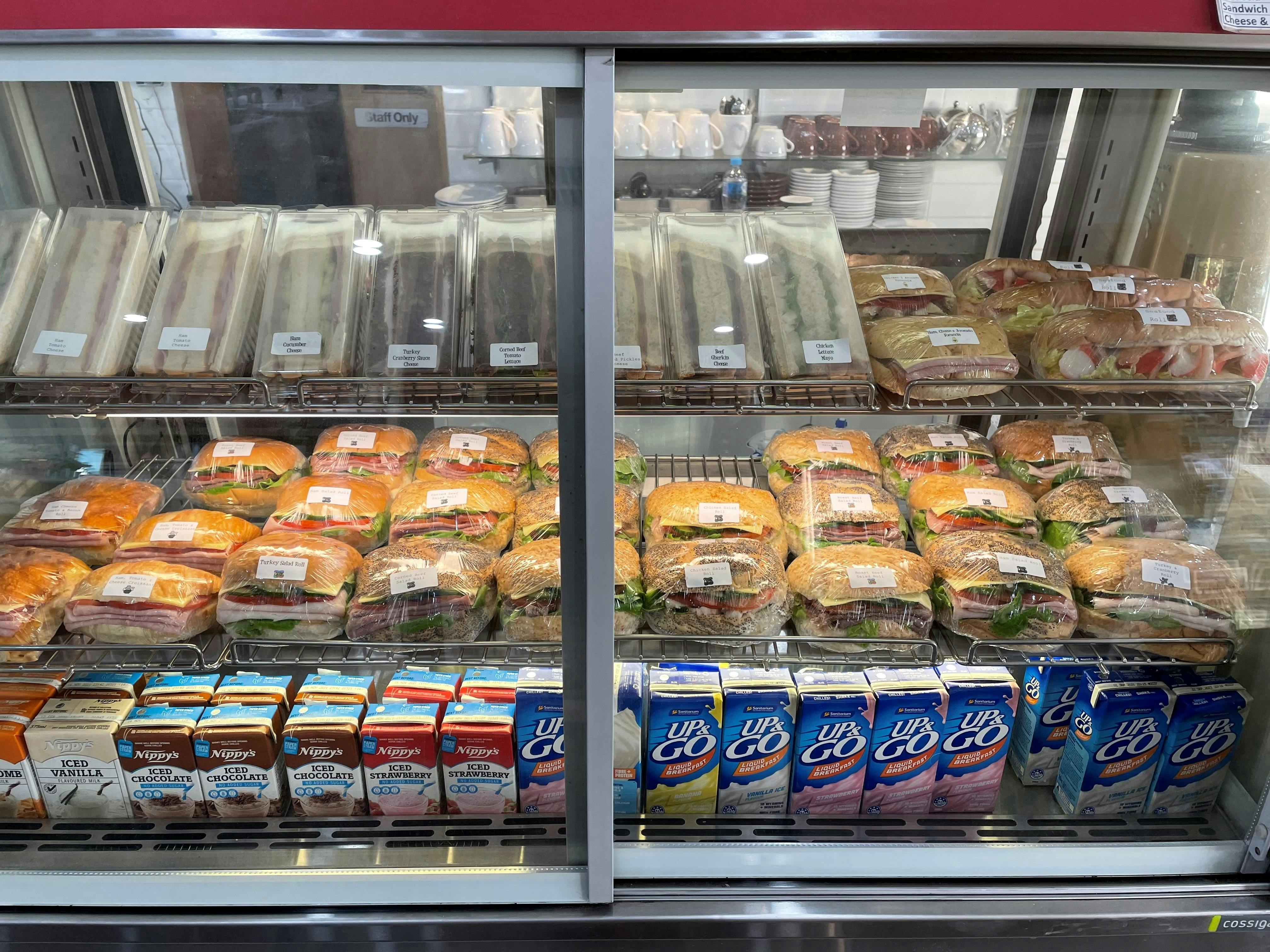 Sandwich Display Cabinet