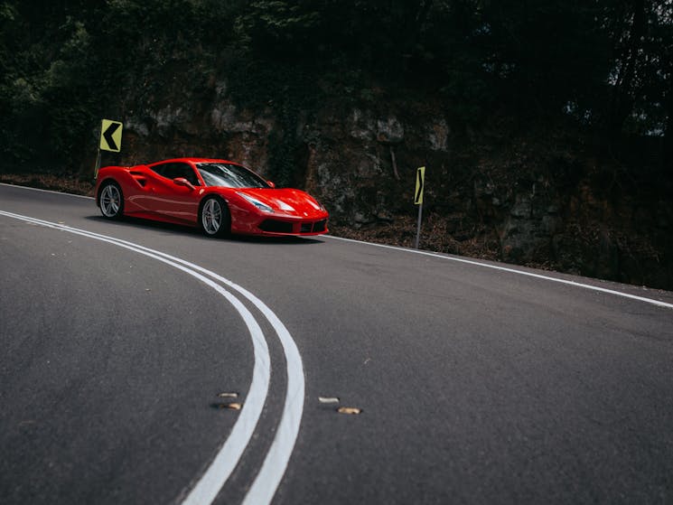 Starting from Kiama on the South Coast, experience an exhilarating supercar drive