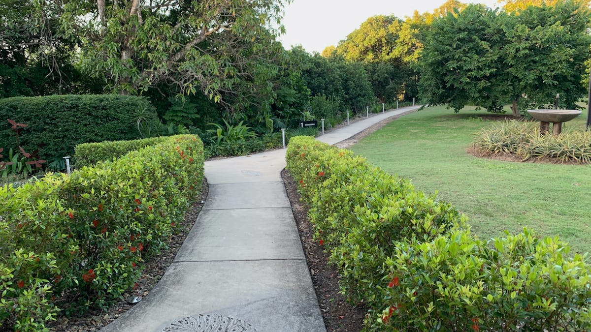 Down the garden path...