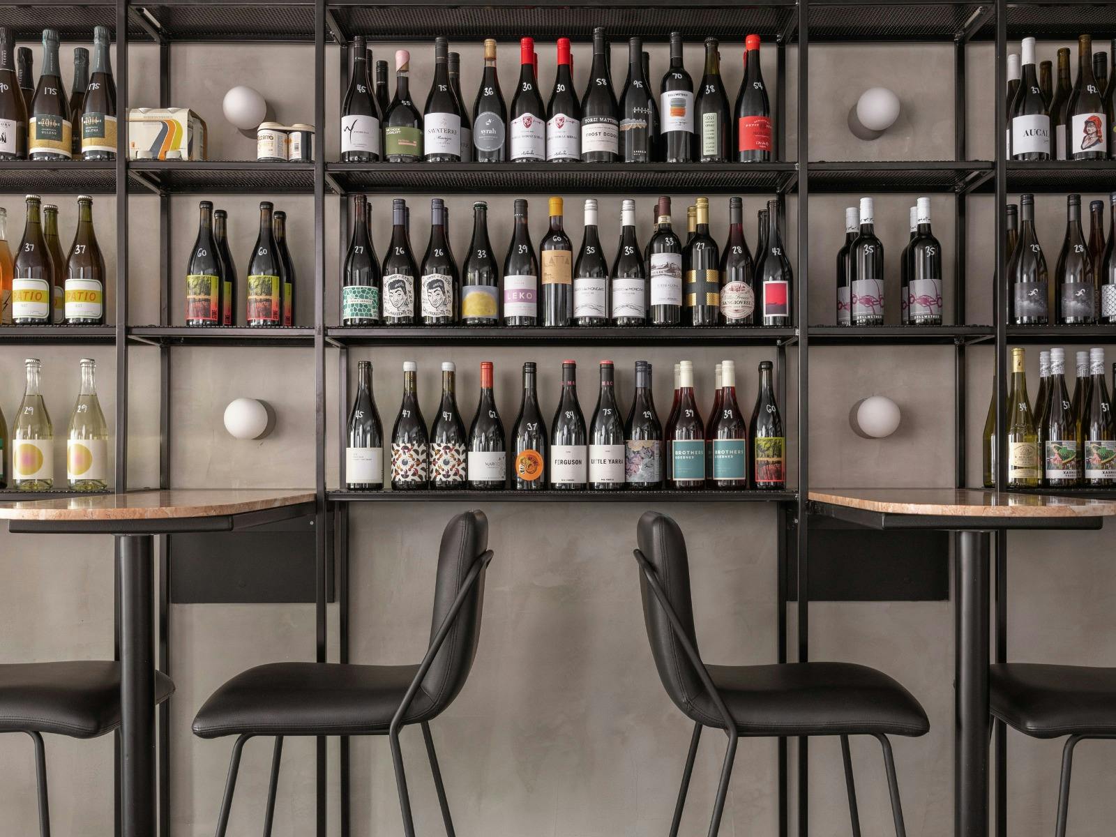 Wine shelf