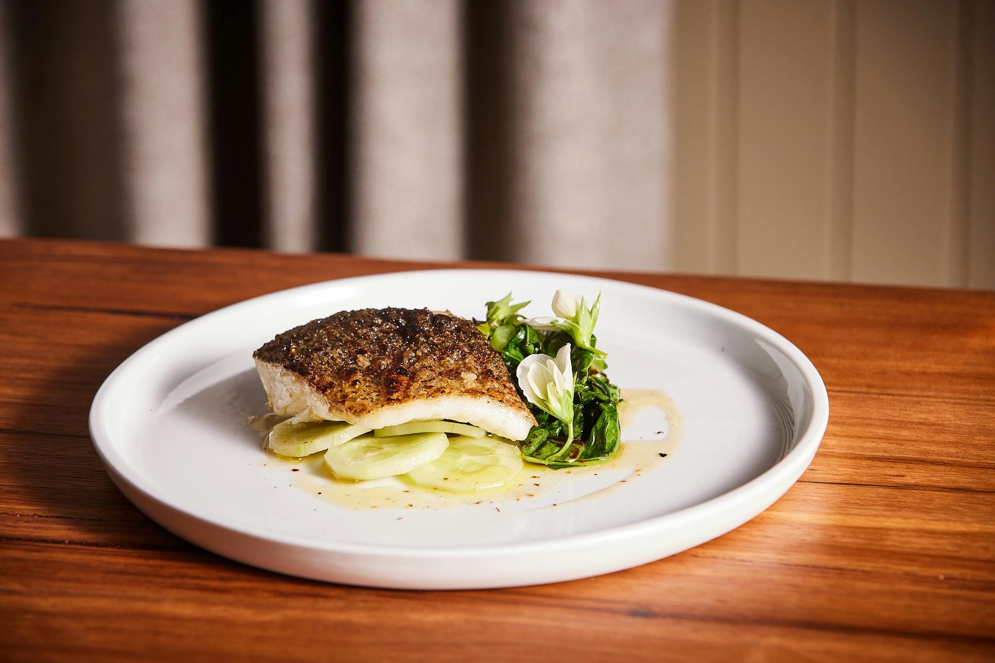 Chef Colin Barker makes amazing food