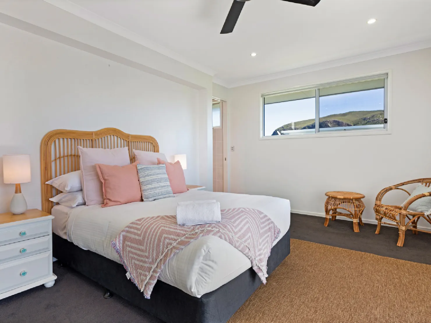 Master (queen) bedroom with ensuite bathroom