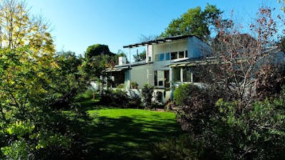 Manning Clark House among serene greenery