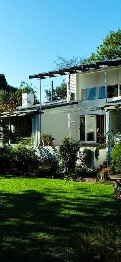 Manning Clark House among serene greenery