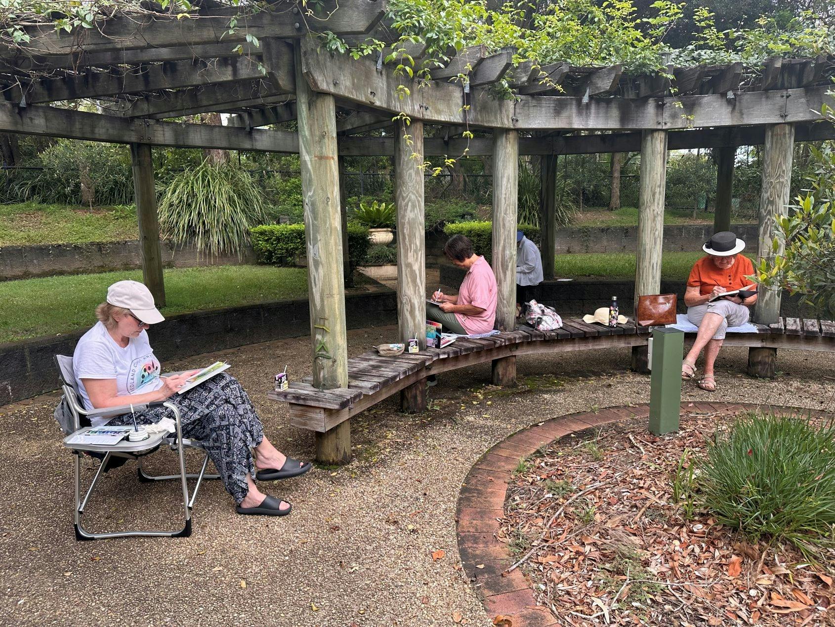 Urban Sketcher at Indigiscapes