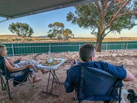 View of Scenery from Powered Site