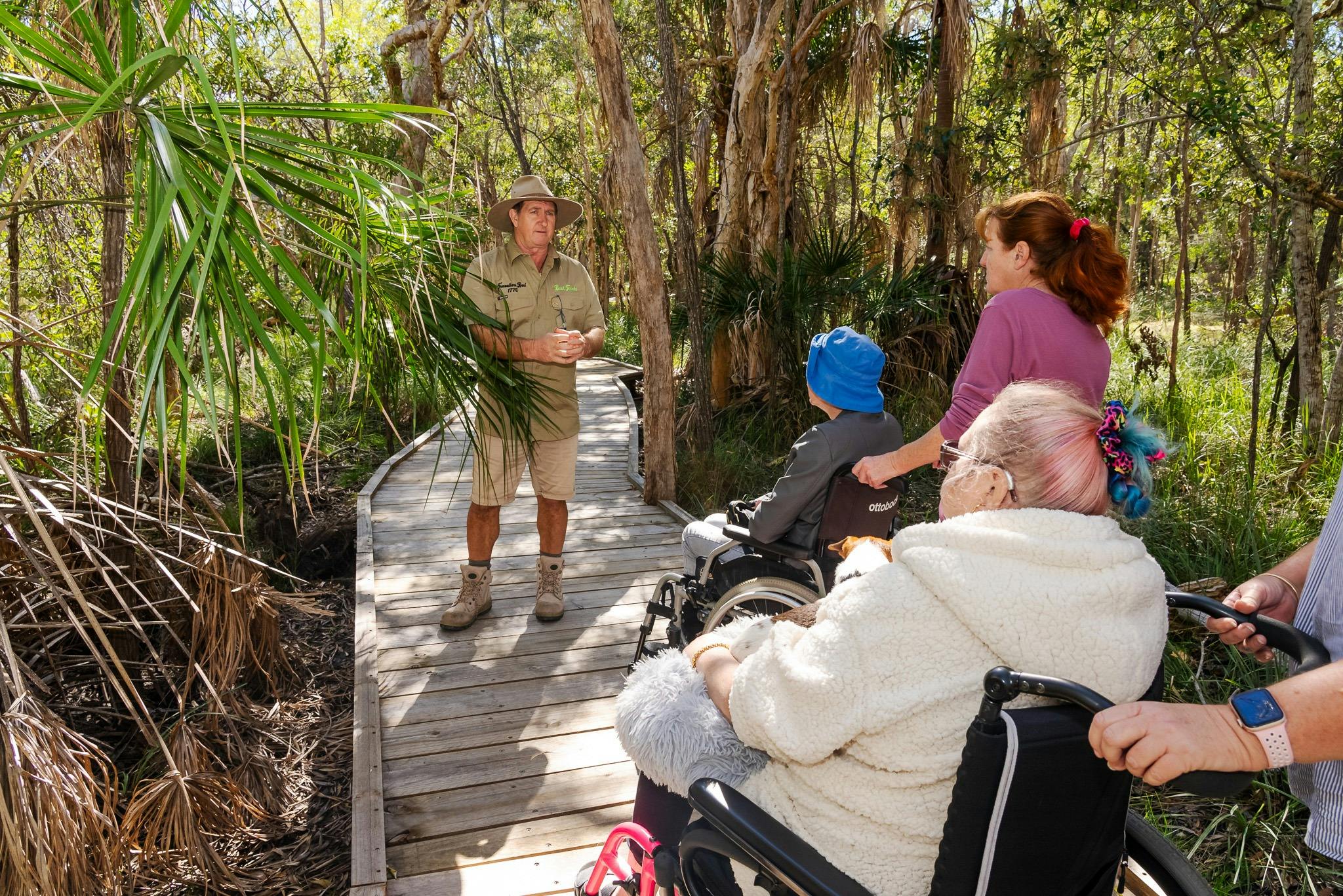 Accessible boardwalk for BushTracks EcoTours in Agnes Water 1770