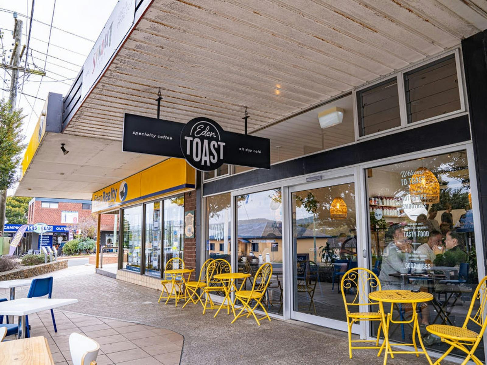 Toast Eden shopfront