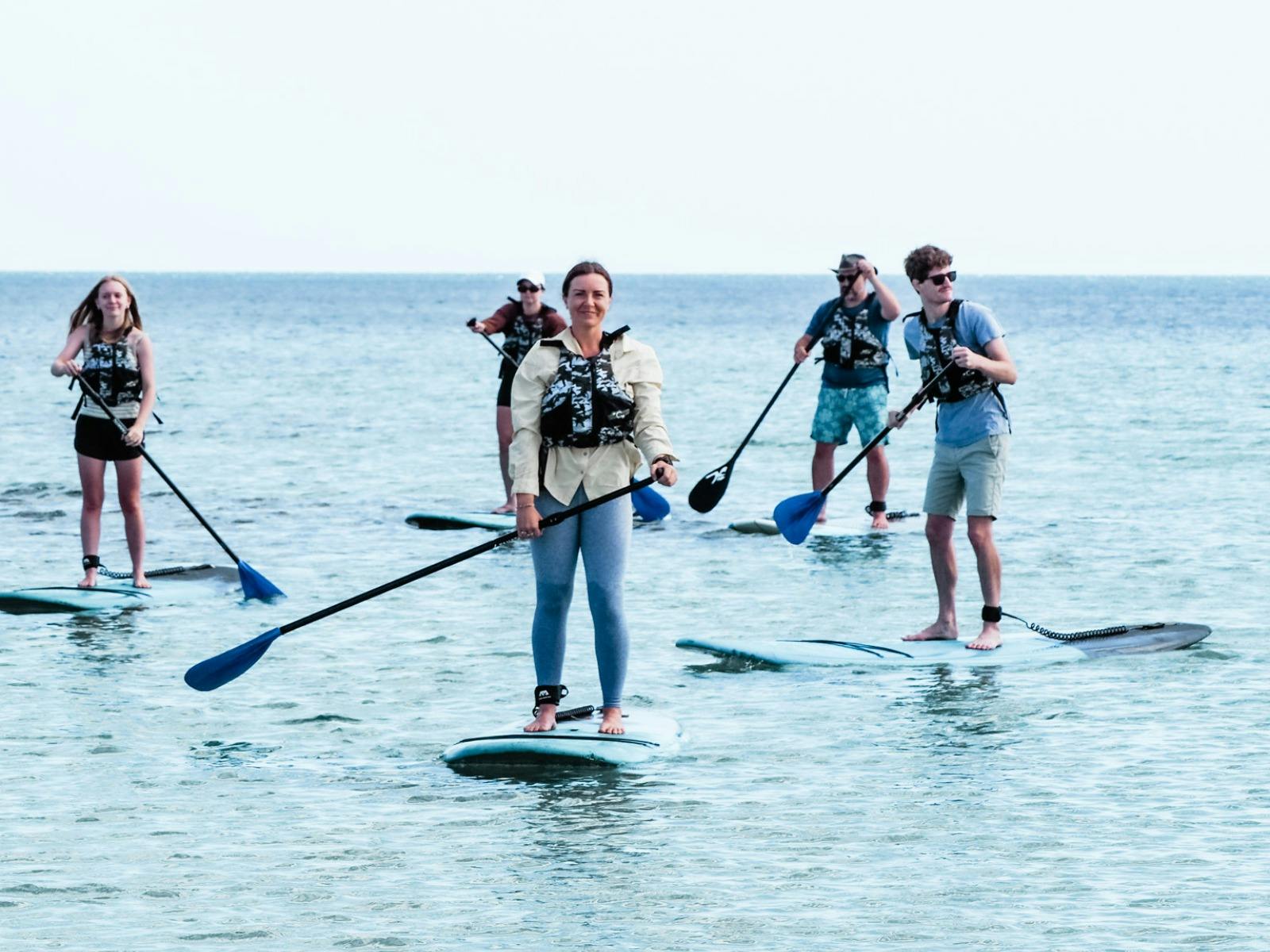 Enliven Outdoor Adventures Guided Stand Up Paddle Boarding SUP experience Normanville, Fleurieu SA