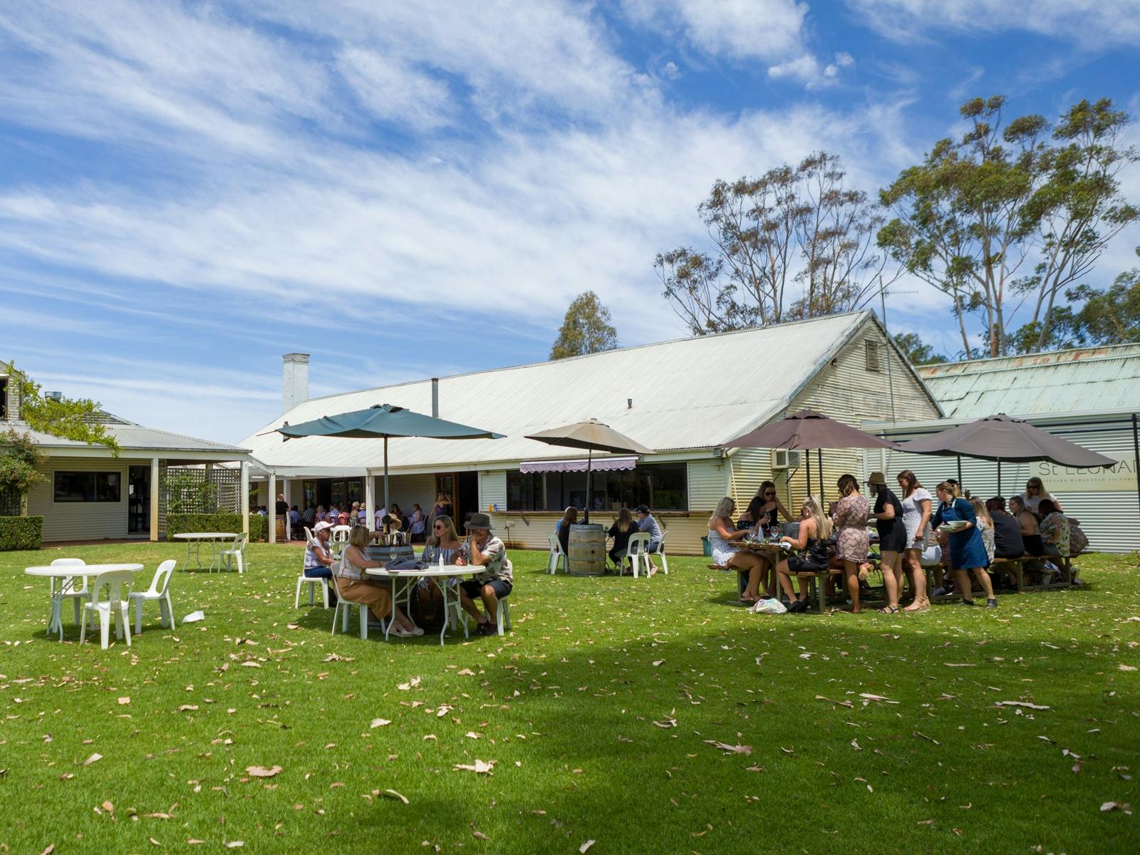 Dining area at St Leonards