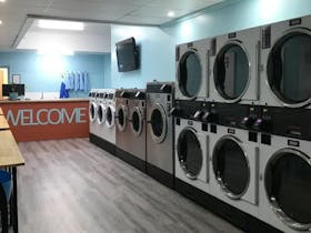 Laundromat machines