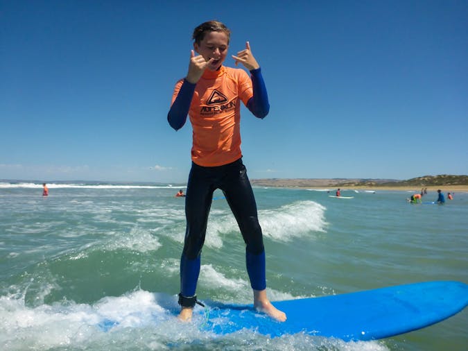 Mighty Yowies Beach Day Surfing