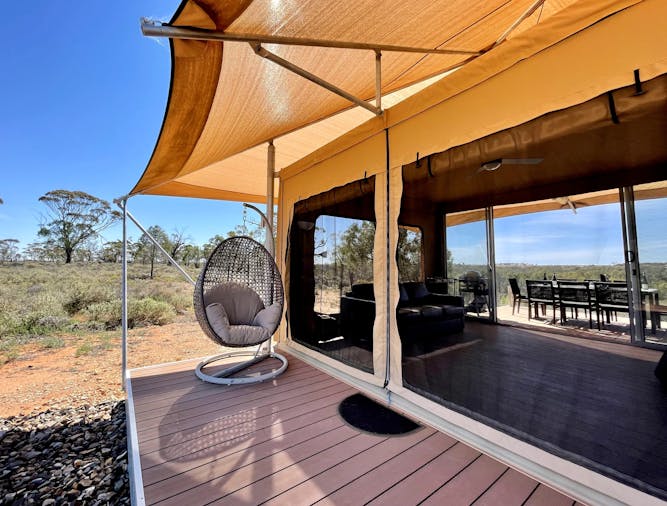 Ecosuites with scenic views walking trails