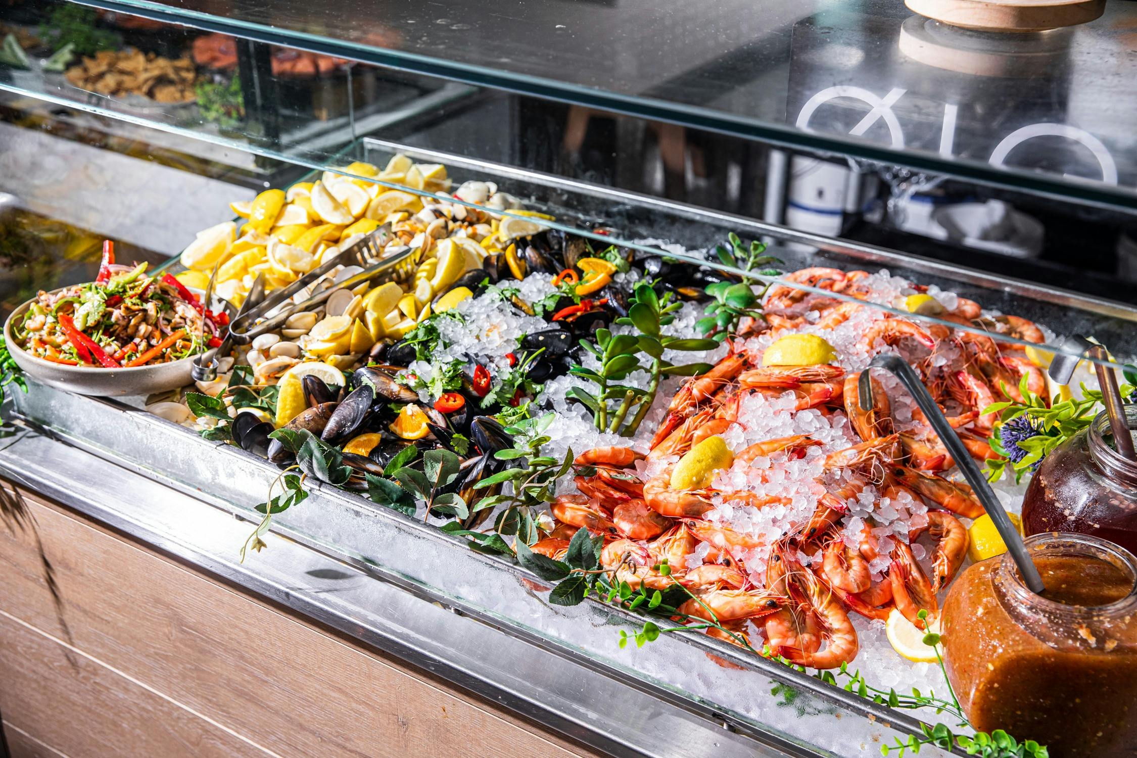 Seafood Selection at Bazaar