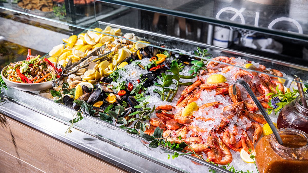 Seafood Selection at Bazaar