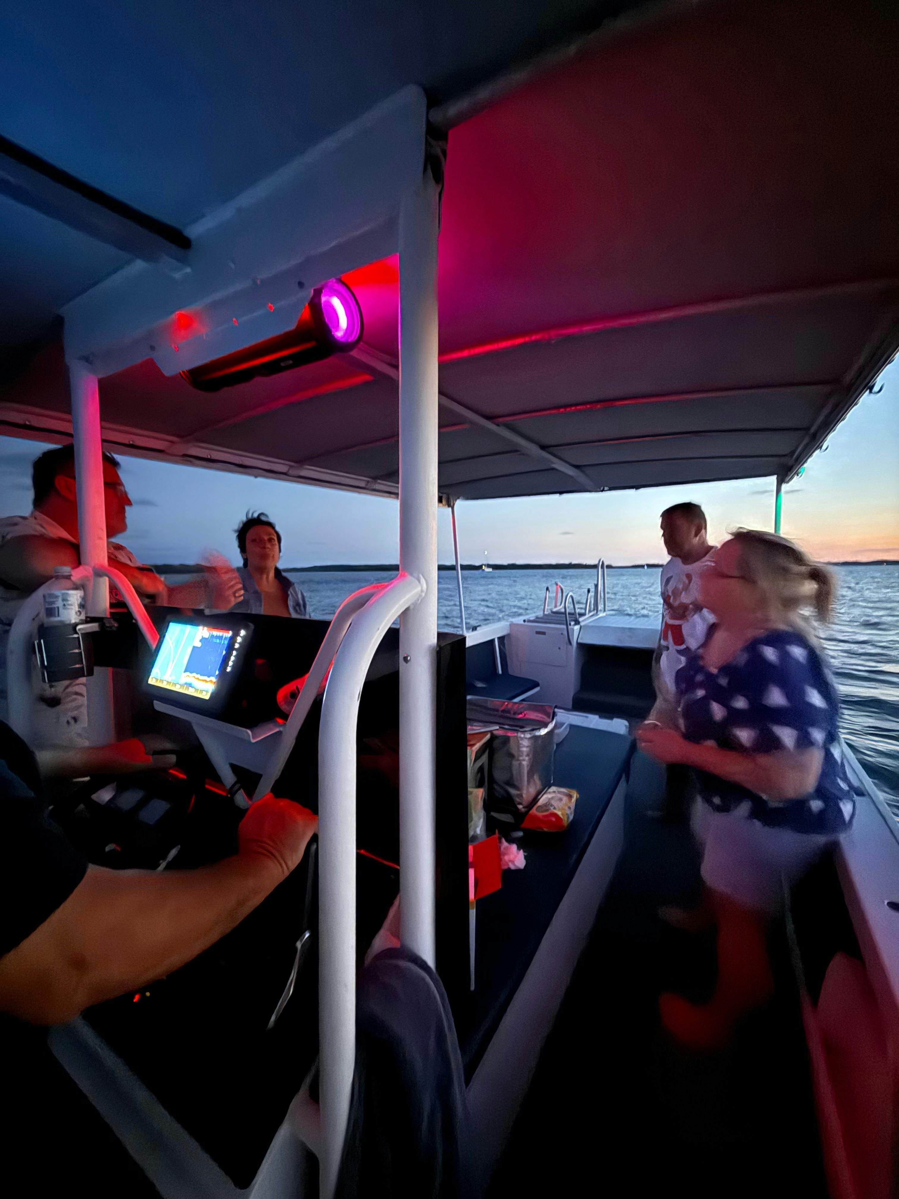 Sunset tour on Pumicestone Passage