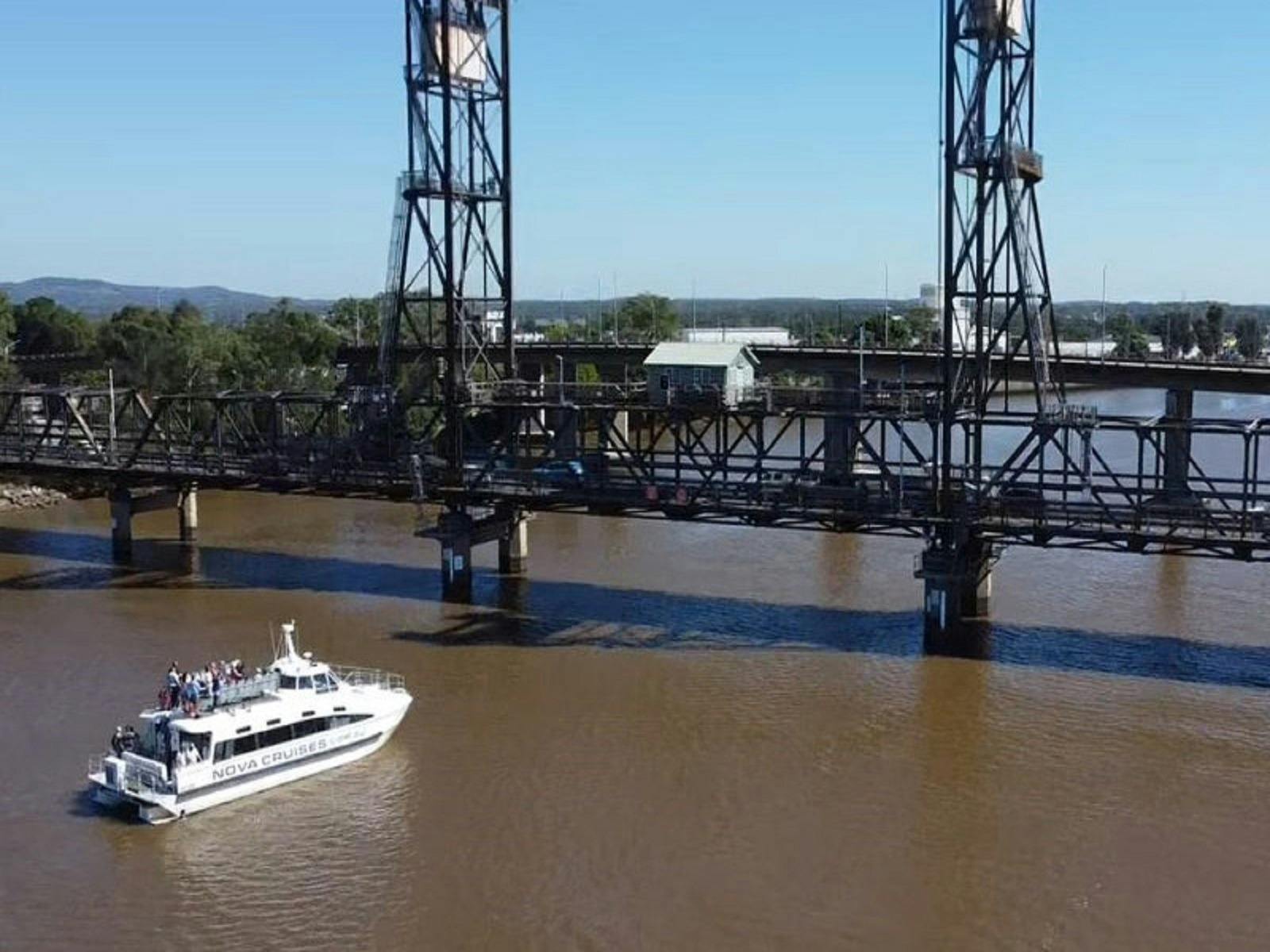 under the Hexham Bridge