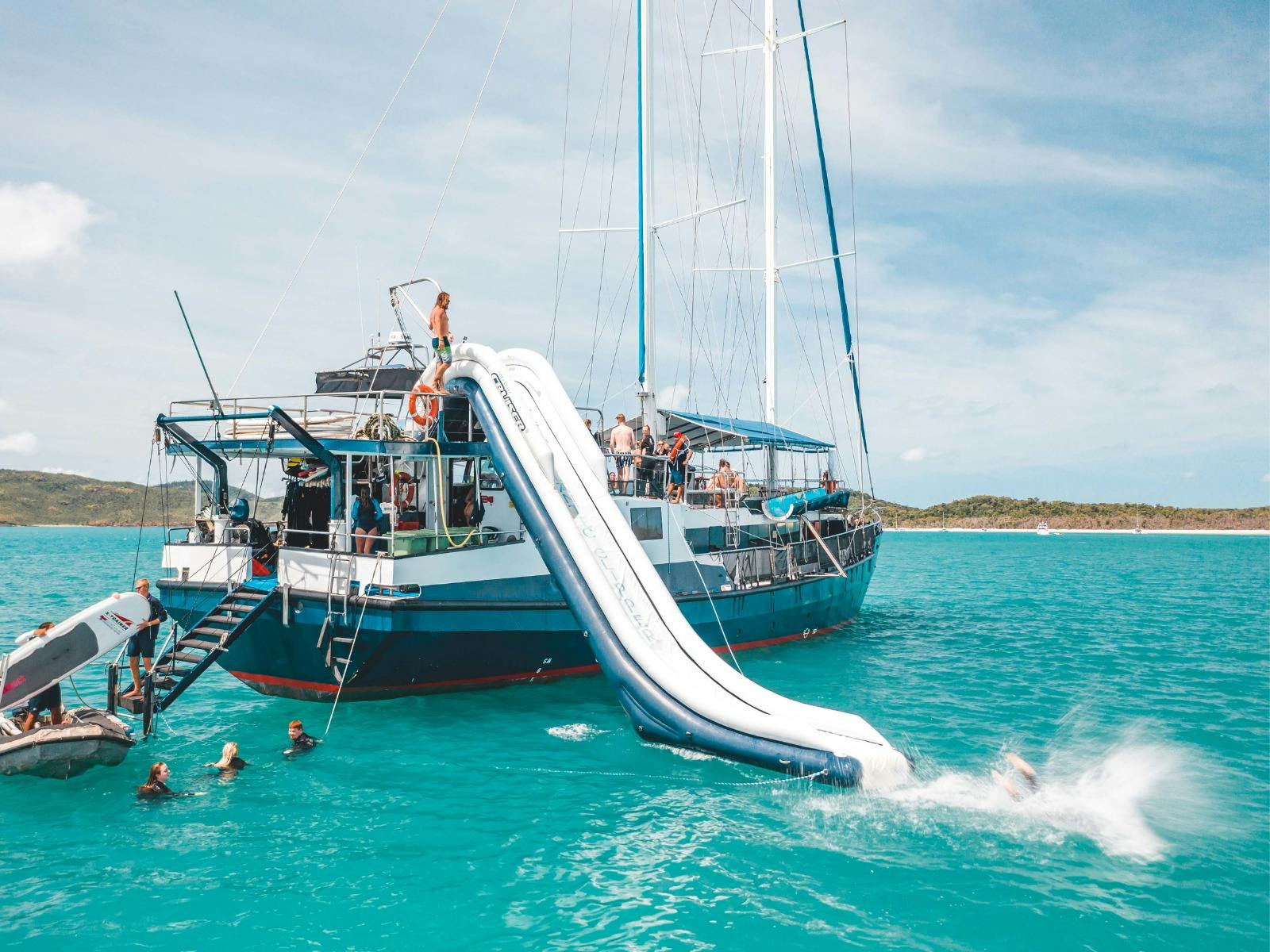 Water Slide on Atlantic Clipper