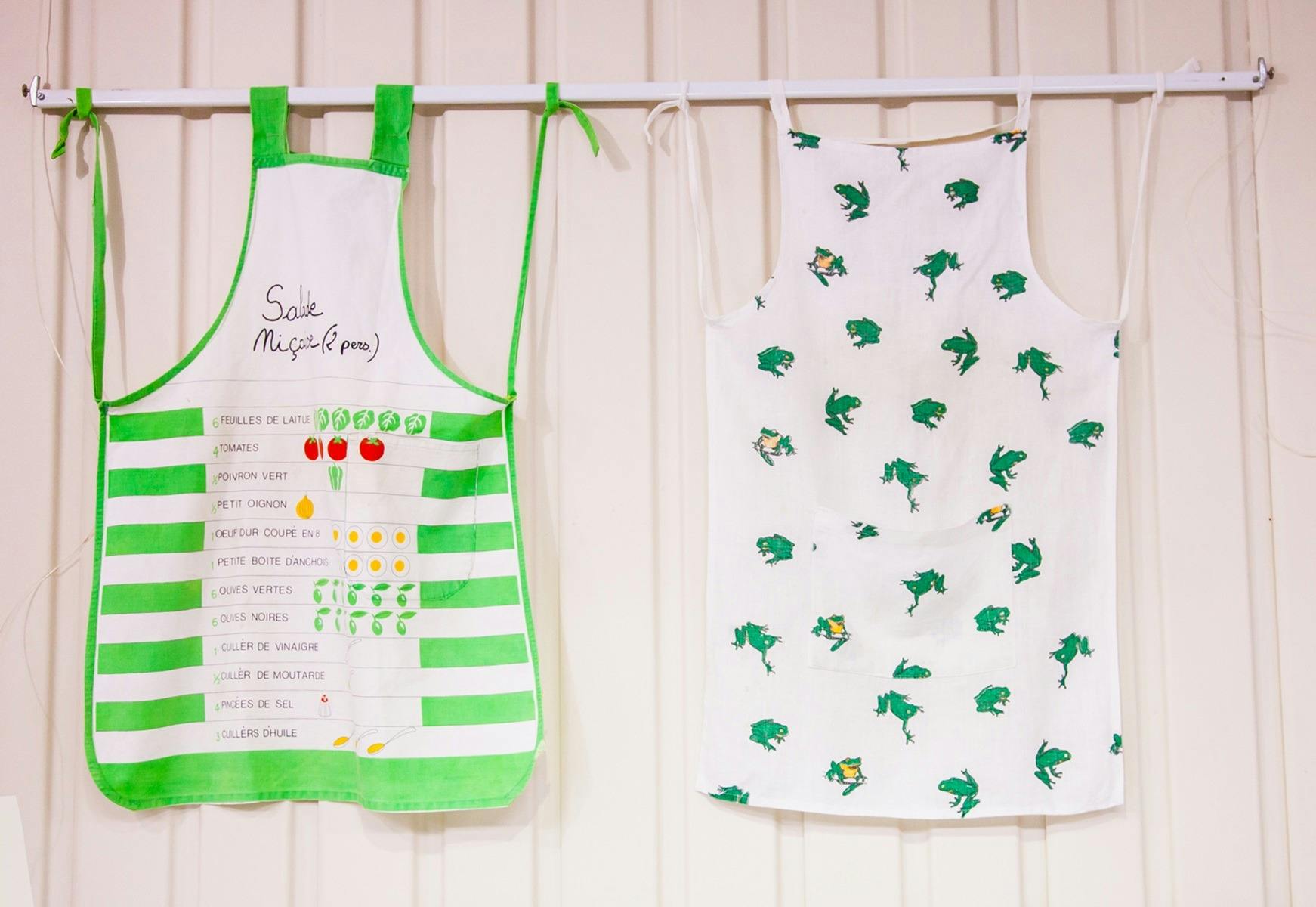 Aprons 1890s to 1990s: Textiles Exhibition