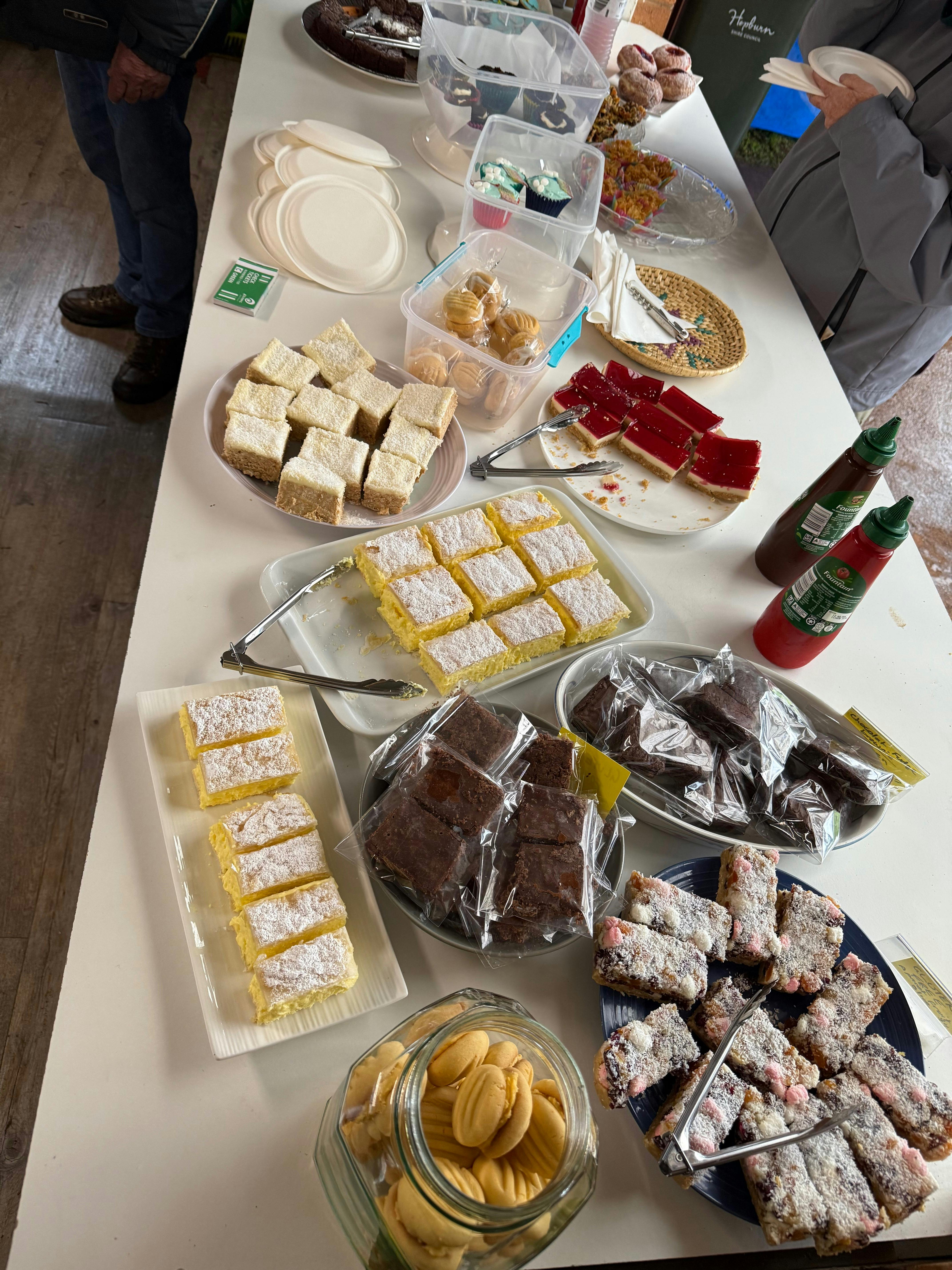 Afternoon tea is served
