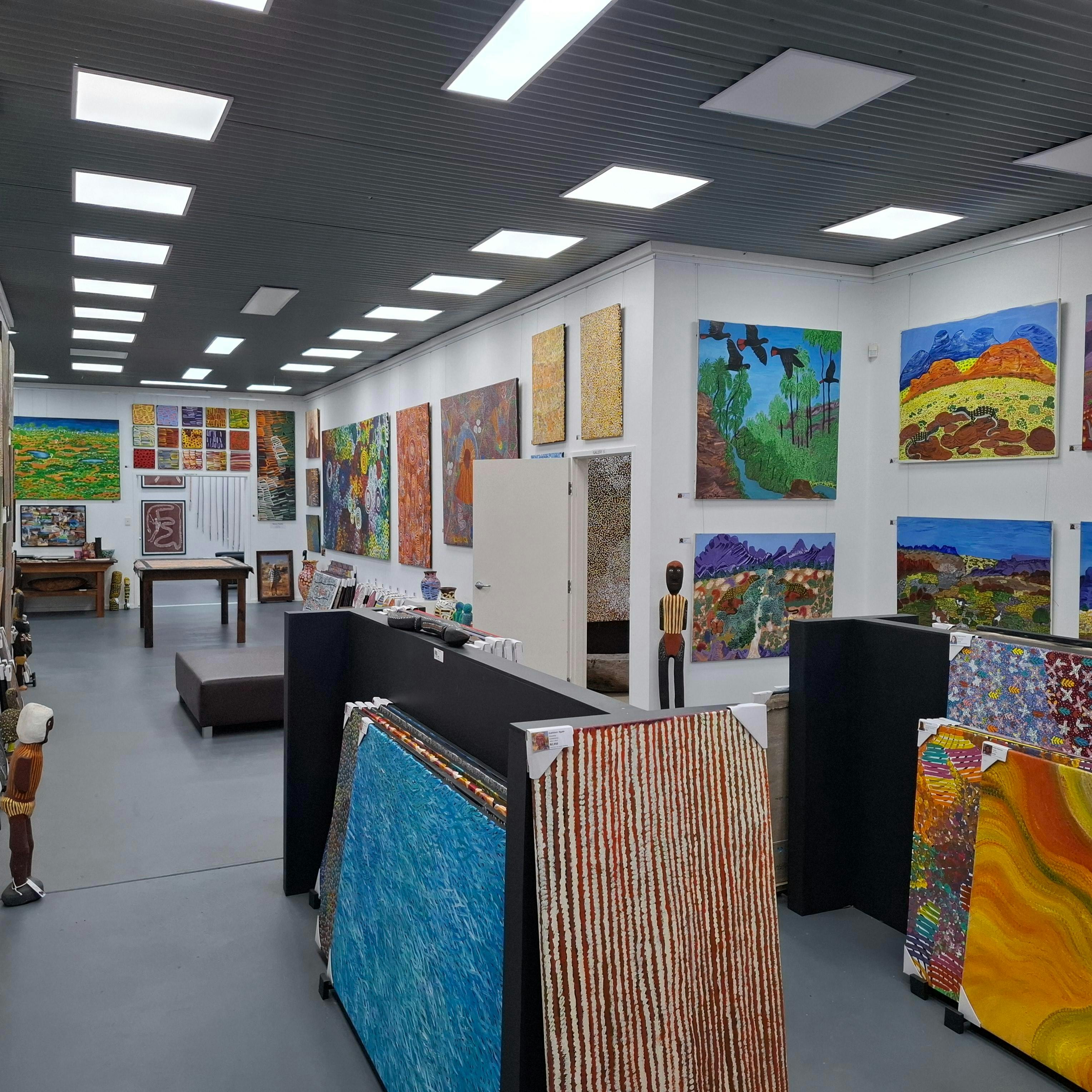 World renowned Utopia artists Hermansberg acrylic paintings sculptures sale paintings exhibitions