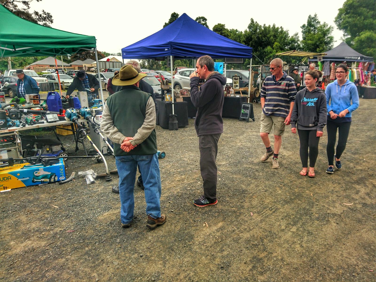 Market at the Gembrook Community Center