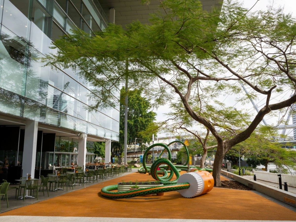 The Big Hose at GOMA