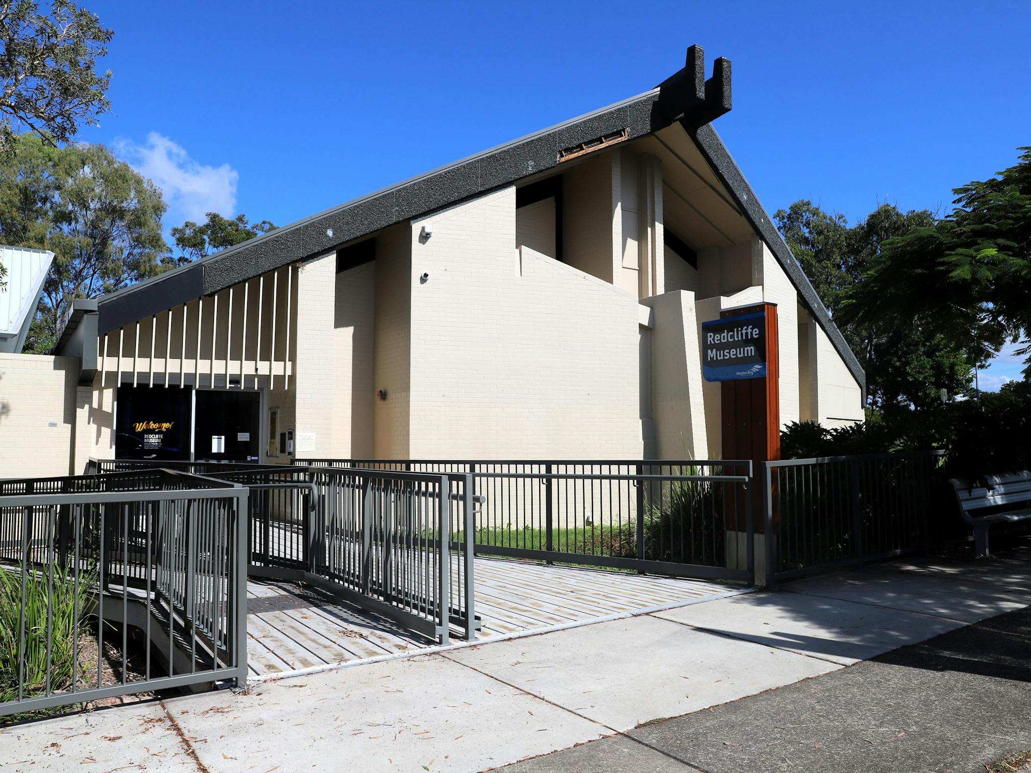 Redcliffe Museum building entrance