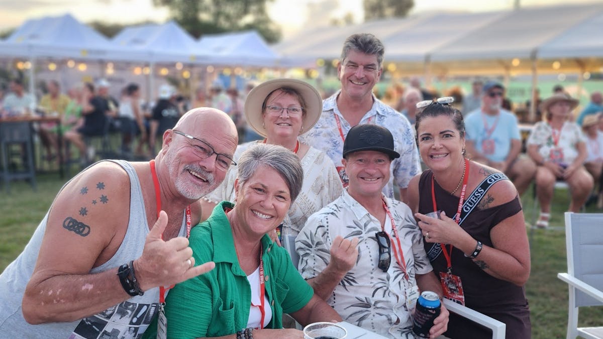Festival crowd
