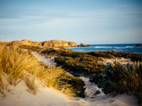 Sand hills at Cape Northumberland Port MacDonnell South Australia's southern most point