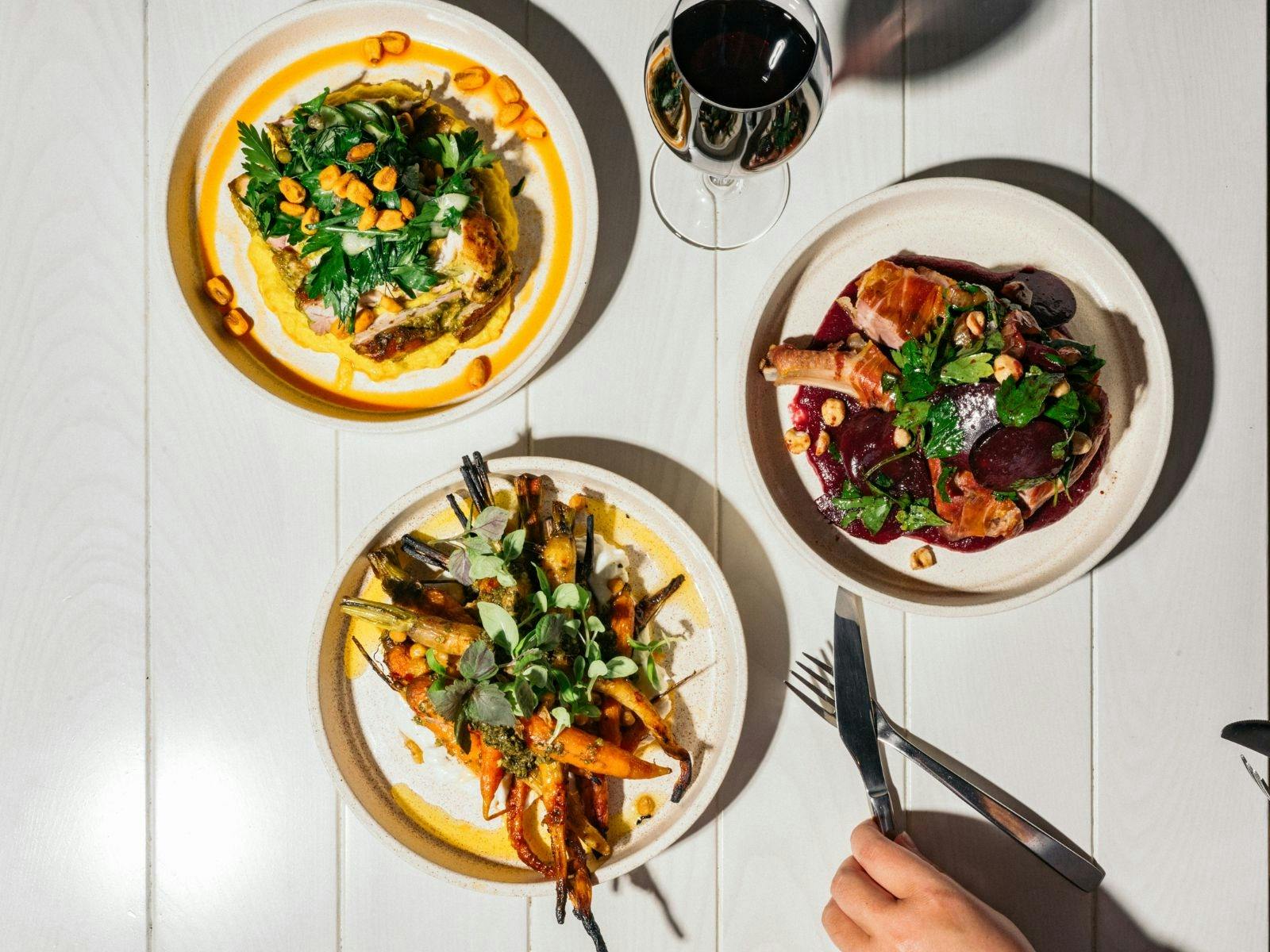 Dine in at ABODE Bistro.Bar