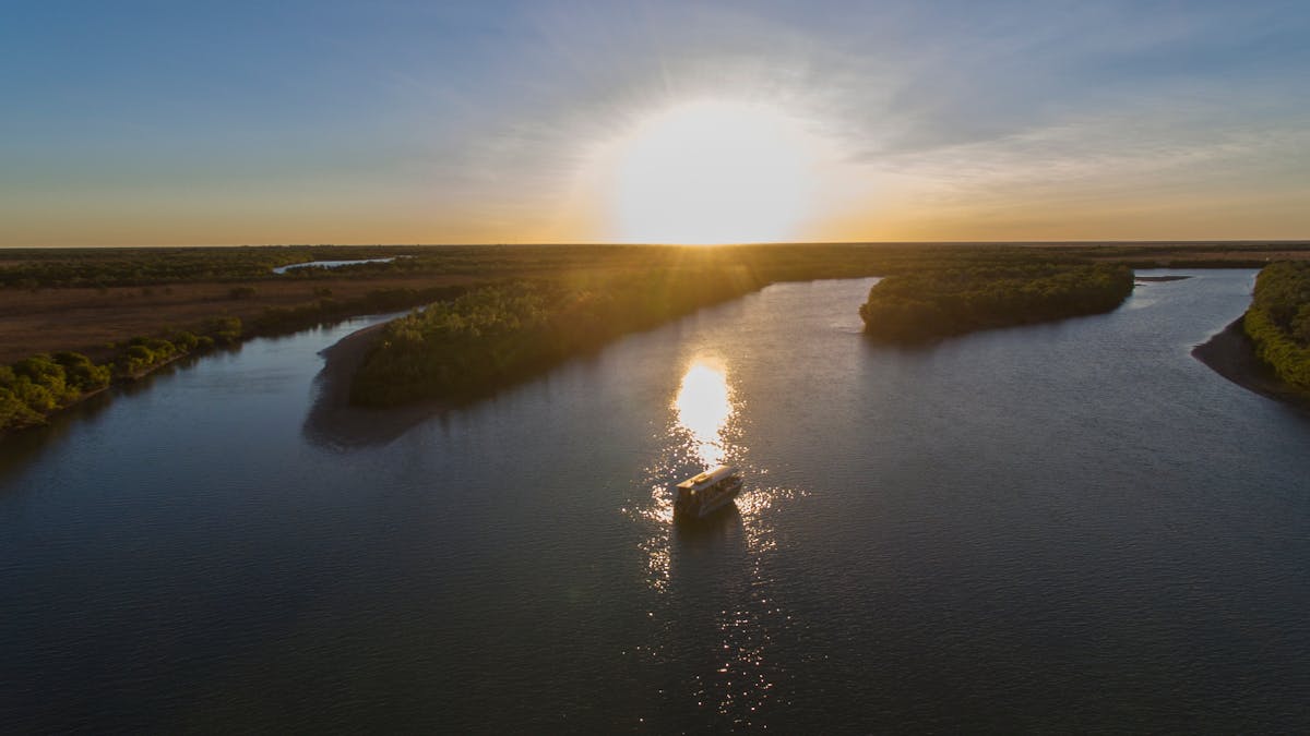 Sunset on the Albert River