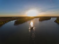 Sunset on the Albert River