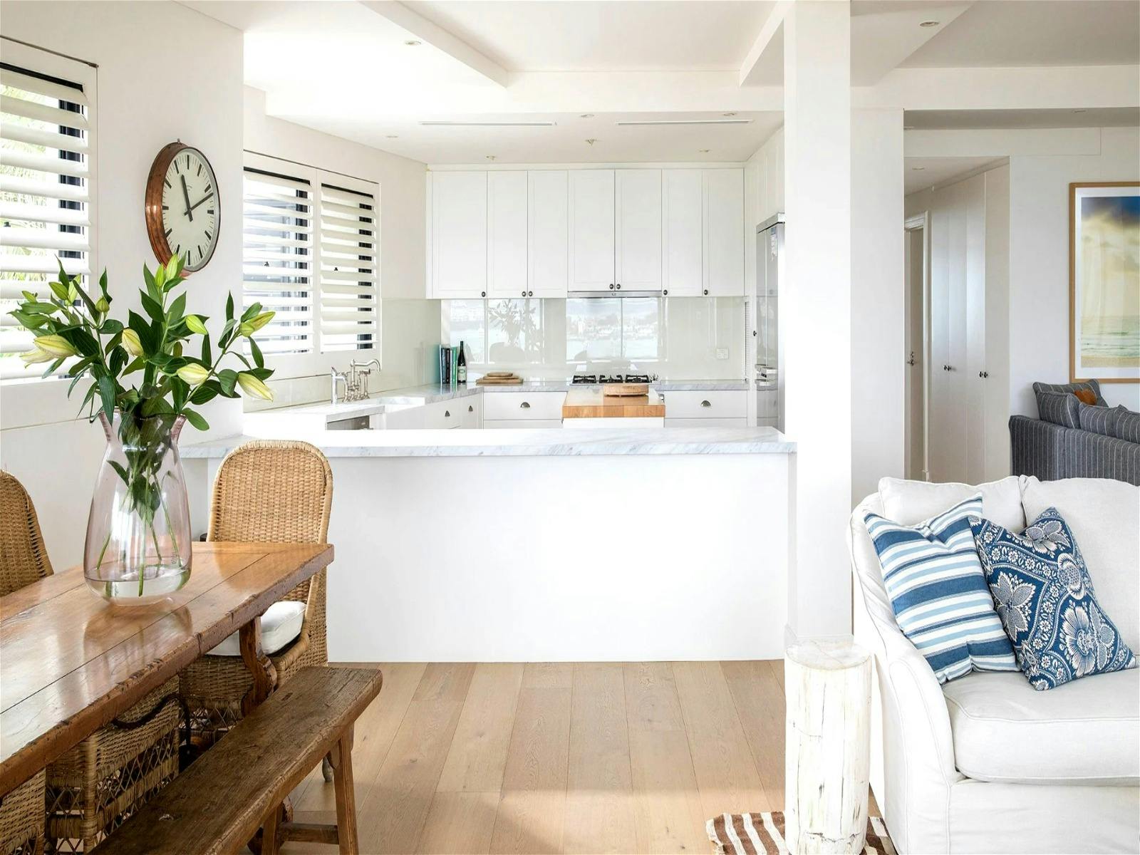 a kitchen perfect for cooking and entertaining