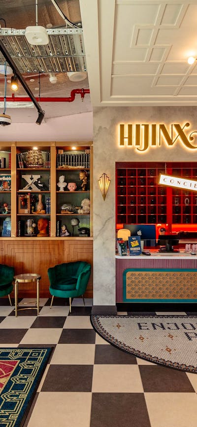 Hijinx Hotel concierge