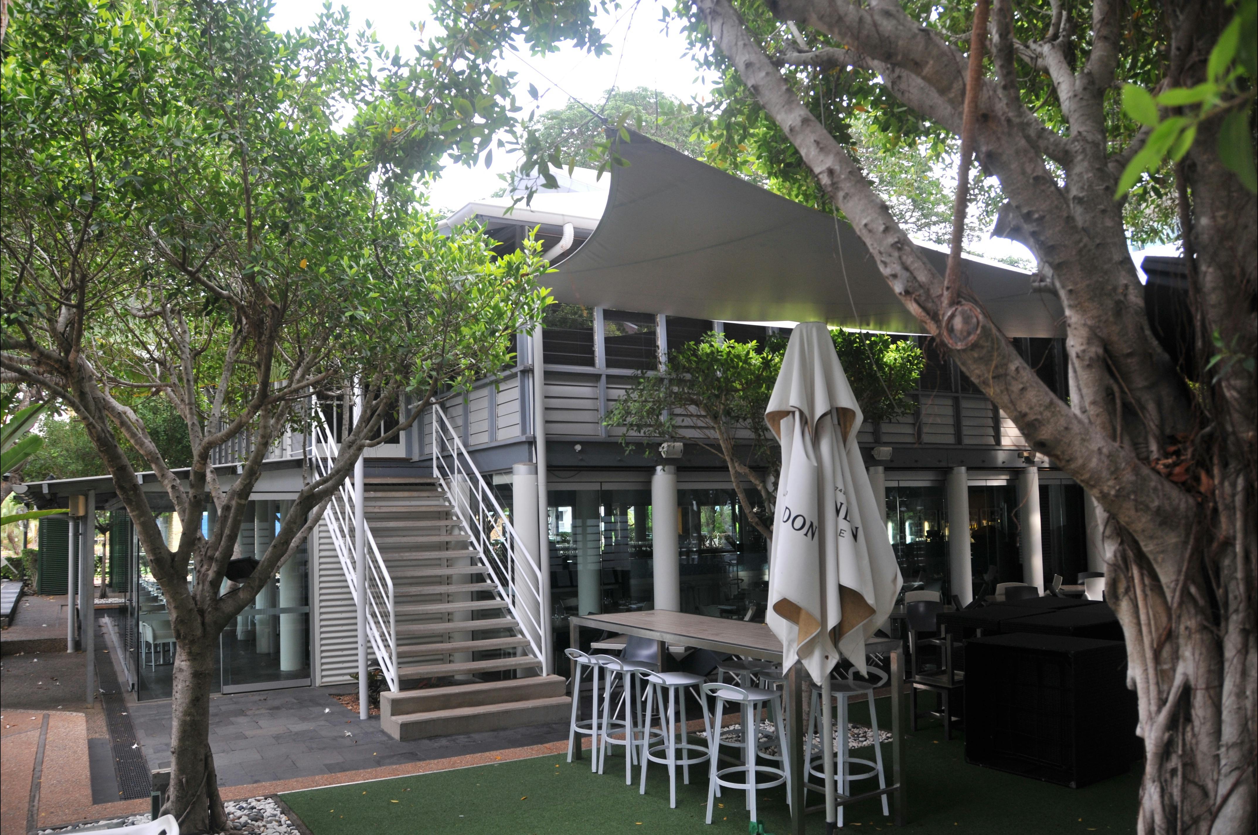 Detail of main stairs to the house.