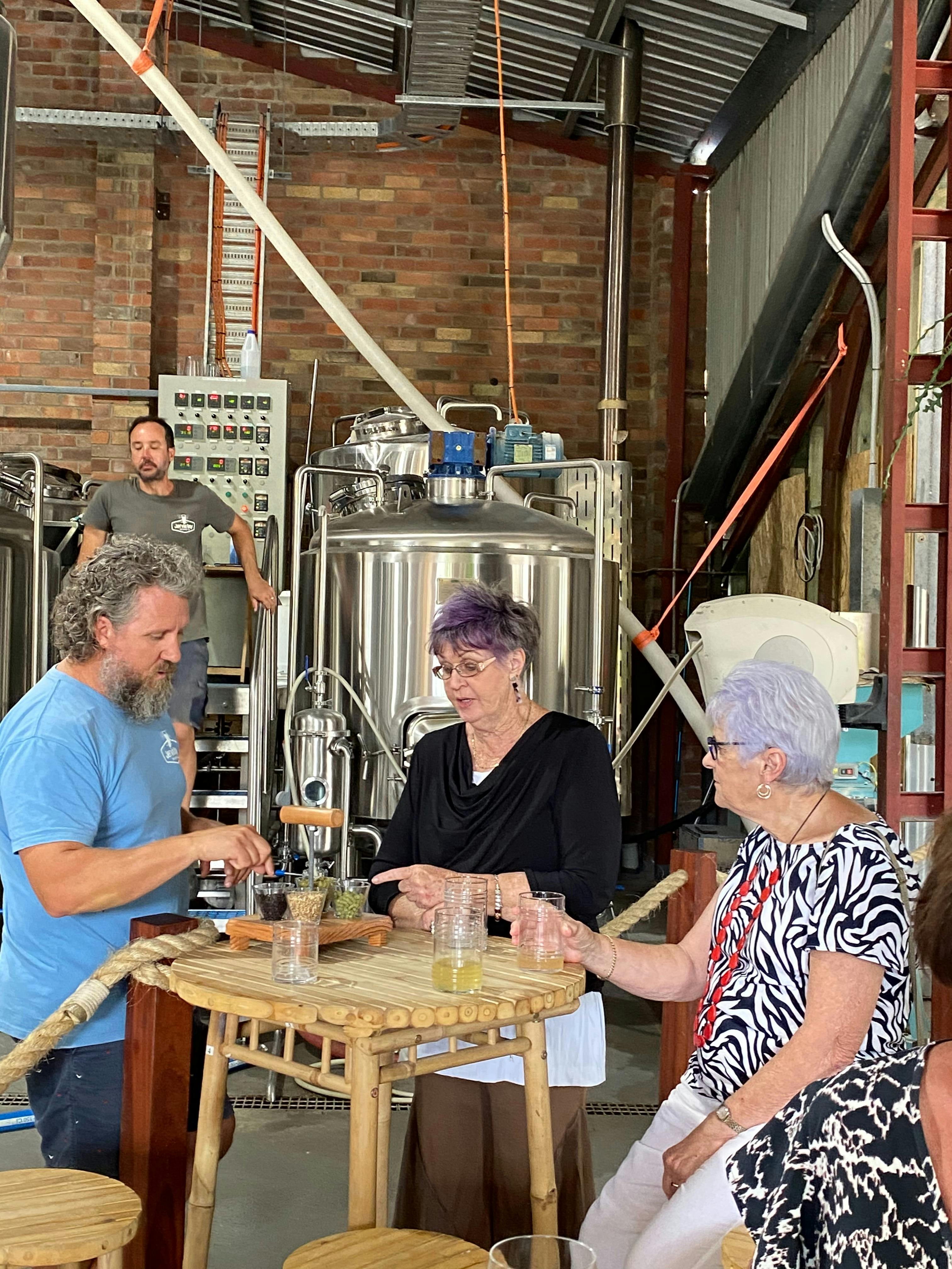 Jervis Bay Brewery tasting