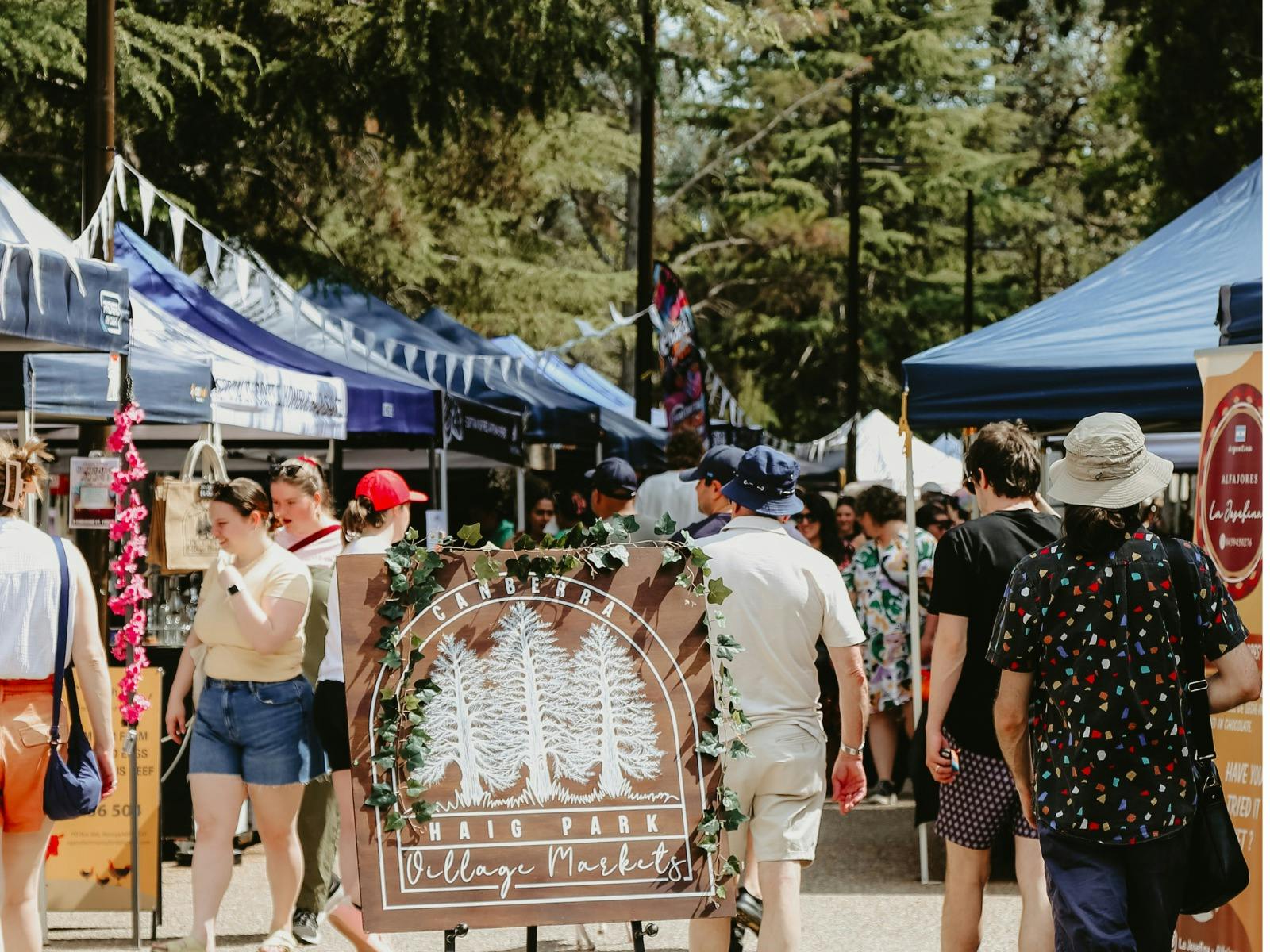 Entrance to market