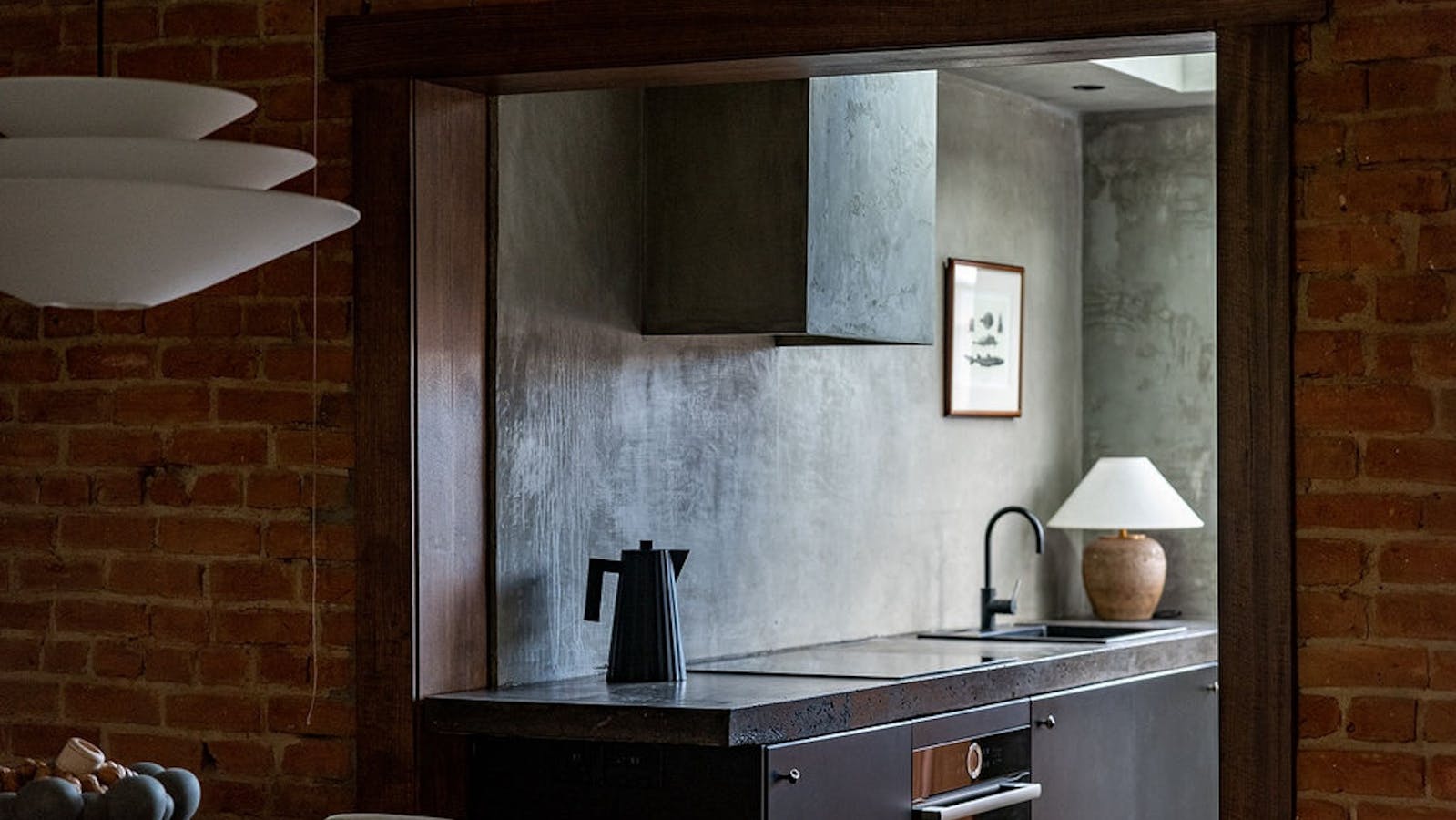 Kitchen in 'The Top Floor' apartment