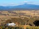 Panoramic view of Oberon lodge with mountain backdrop